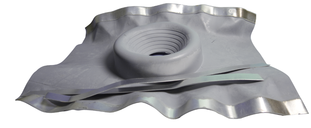 Dektite silicone roof flashing for metal roof