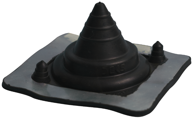 Dektite silicone roof flashing for metal roof