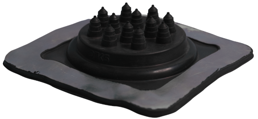 Dektite silicone roof flashing for metal roof