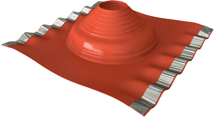 Dektite silicone roof flashing for metal roof