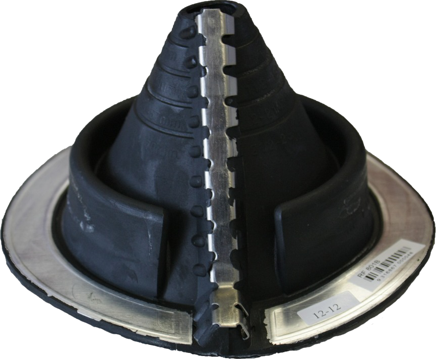 Dektite silicone roof flashing for metal roof