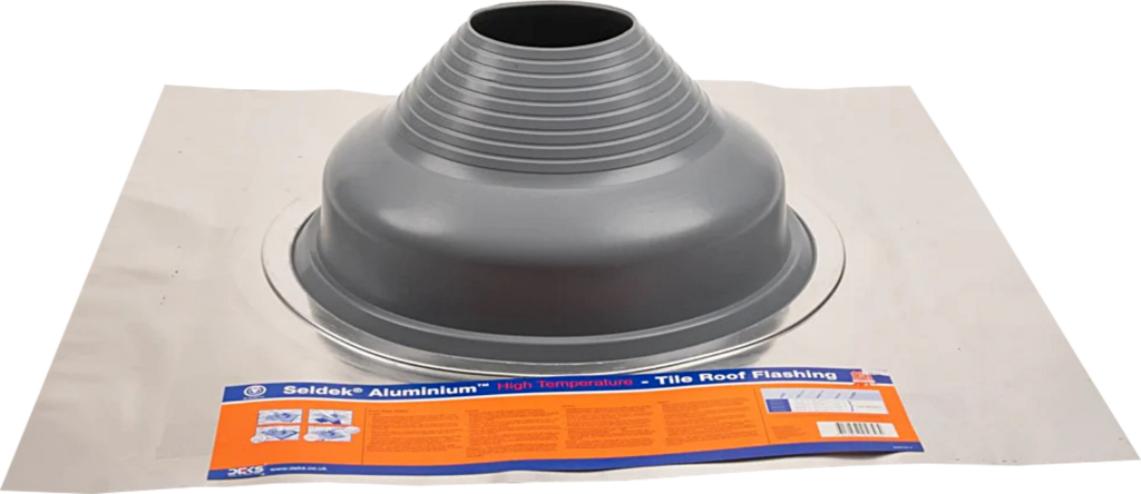 Dektite silicone roof flashing for metal roof